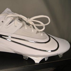 Nike Vapor Edge Elite 360 2 Football Cleats White DA5457-100 Men's Size 9.5